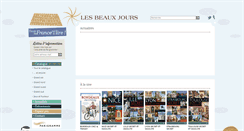 Desktop Screenshot of lesbeauxjours.com